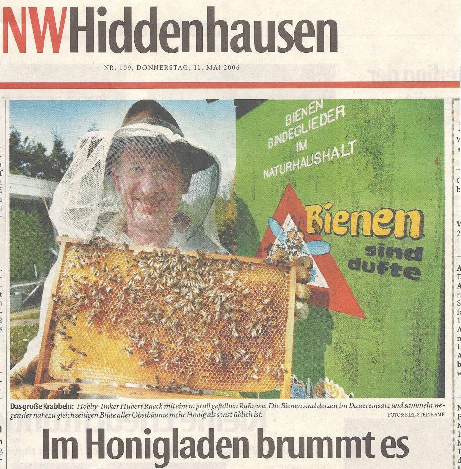 Pressebericht 2006: Im Honigladen brummt es